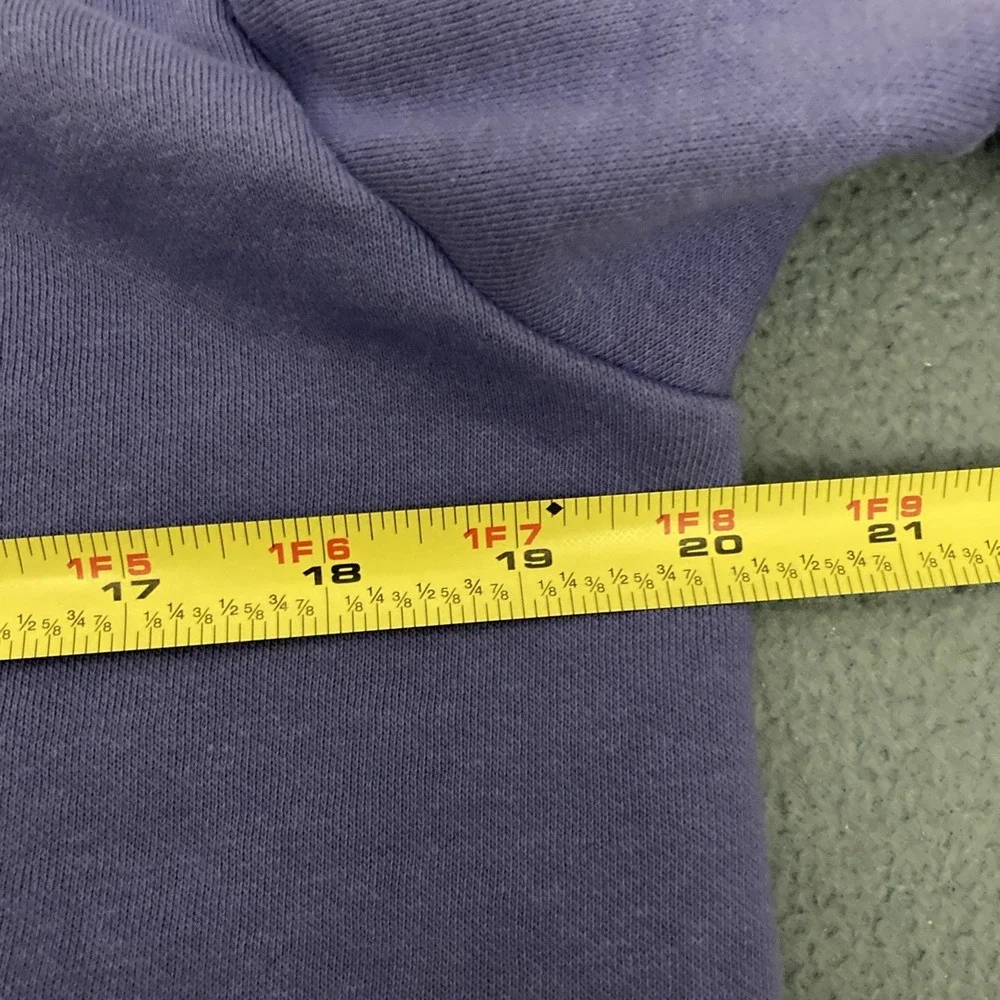 The North Face Purple Half Dome Logo Hoodie (A8F42) w/Front Pocket - SZ M